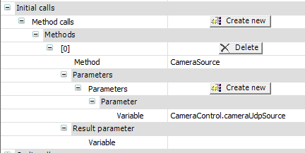 Source config call