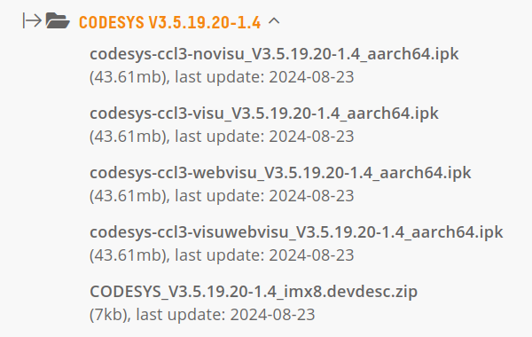 CODESYS Downloads