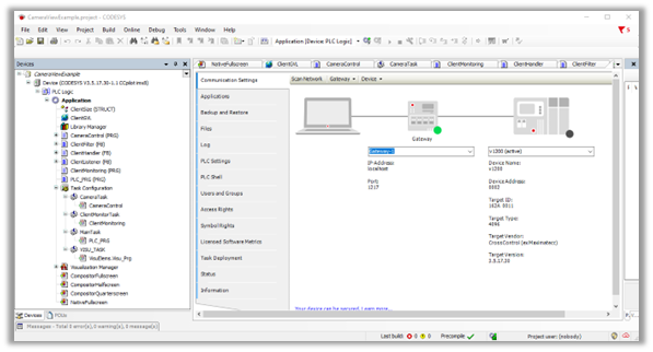 CODESYS window tool