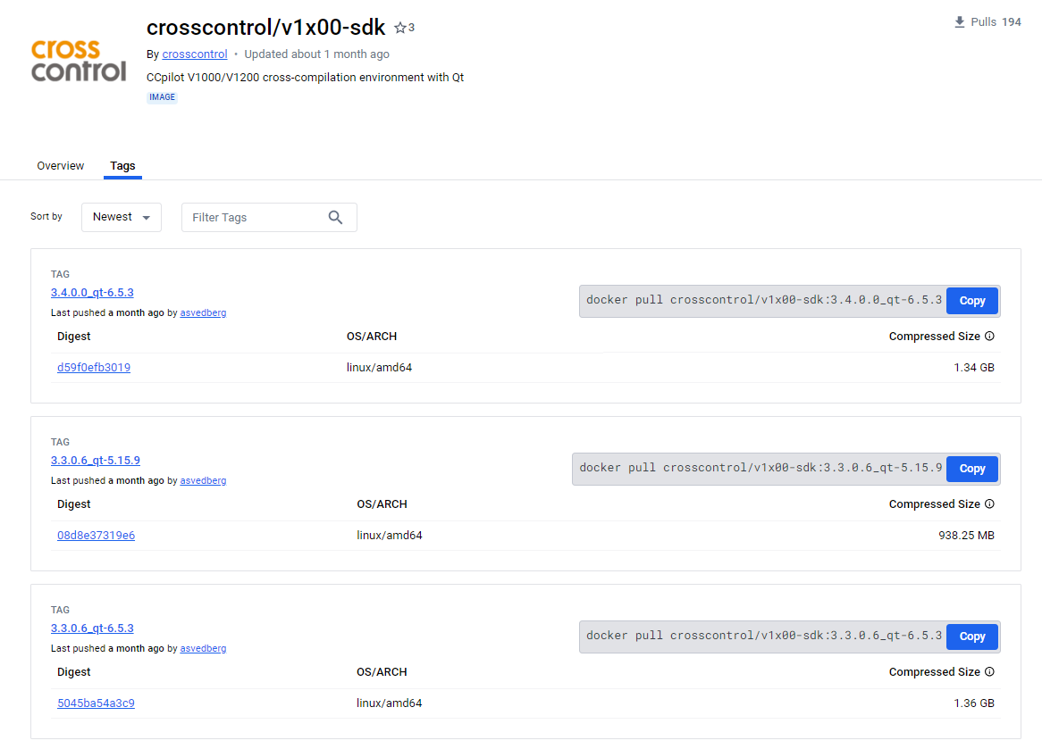 Docker search