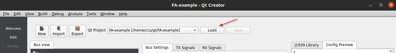 LinX-Manager Fieldbus Access Load