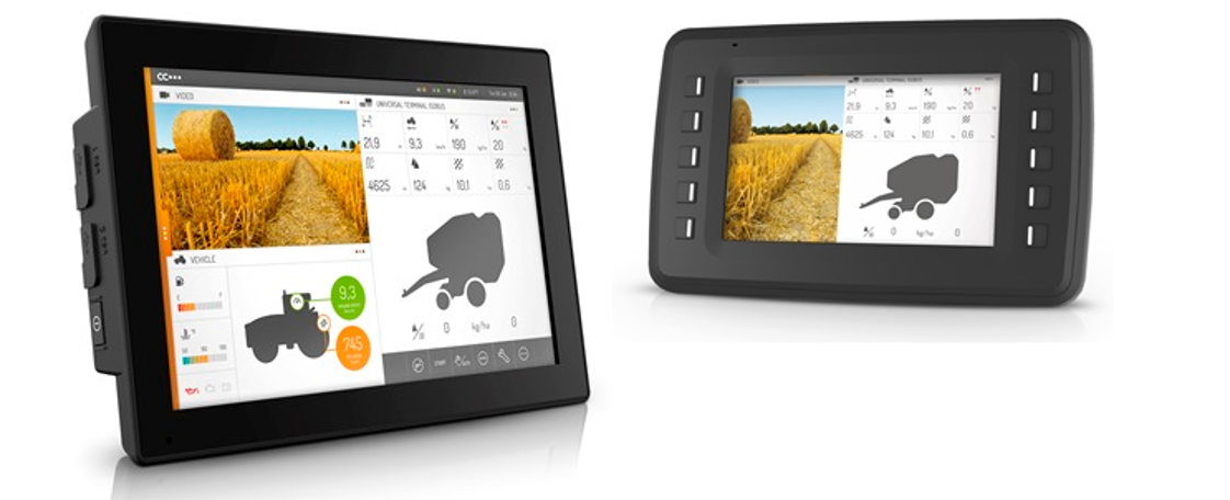 CCpilot VS 12" and CCpilot VA 7" displays with white background.