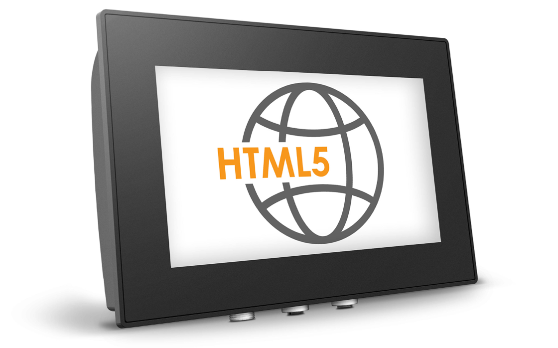 CCpilot V700 display computer with HTML5 graphics.