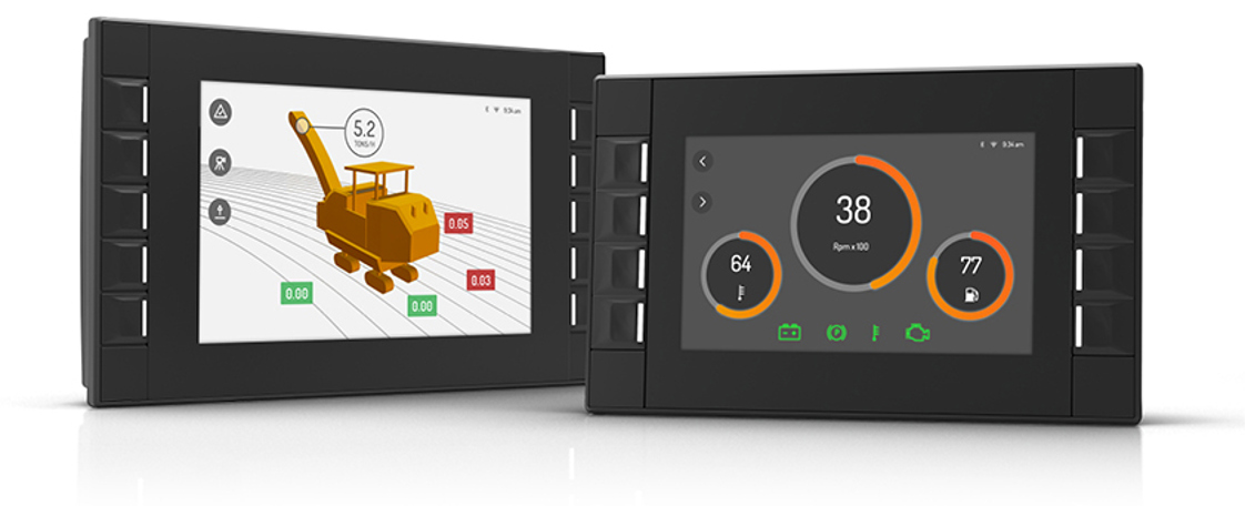Display computers CCpilot V510 and CCpilot V710.