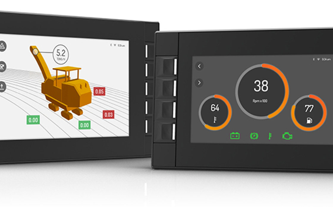 Display computers CCpilot V510 and CCpilot V710.