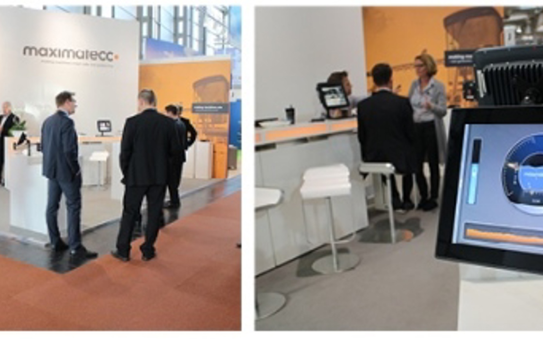 Exhibition booth at Agritechnica.