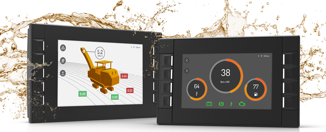 CCpilot V510 and CCpilot V710 display computers.