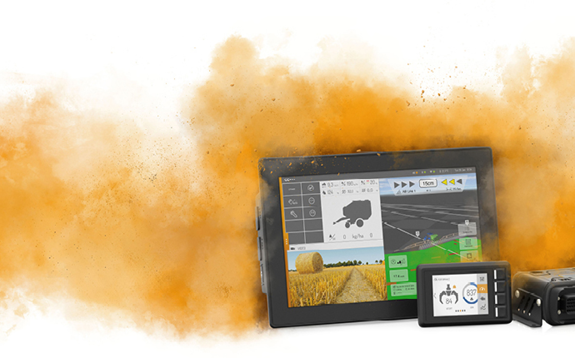 Controllers and display computers in dust cloud.