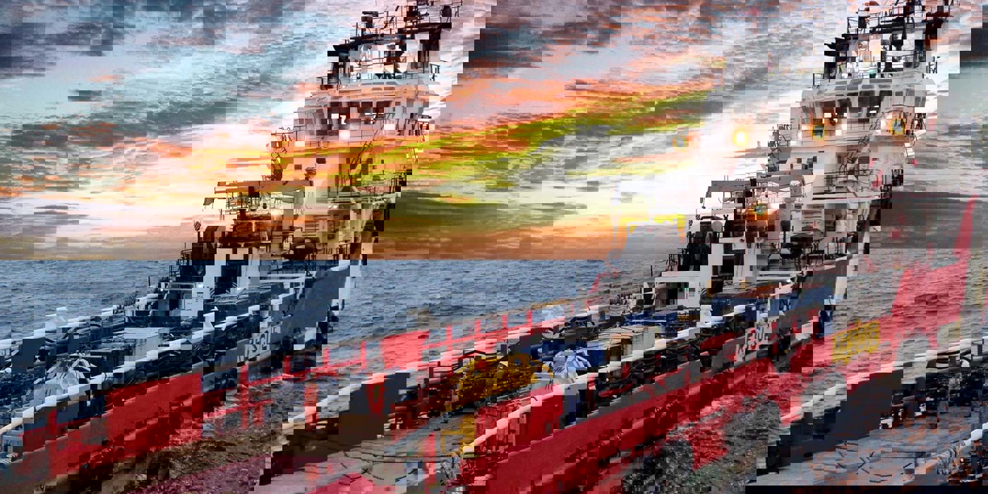 Merchant vessels equipped with a range of machine control and automation systems.