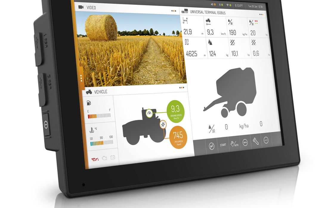 CCpilot VS sunlight readable display computer with white background.