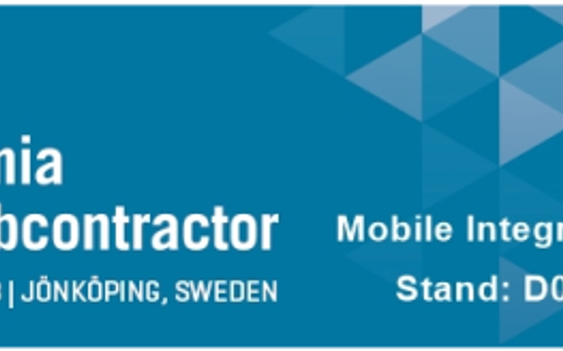 Elmia subcontractor event logotype.