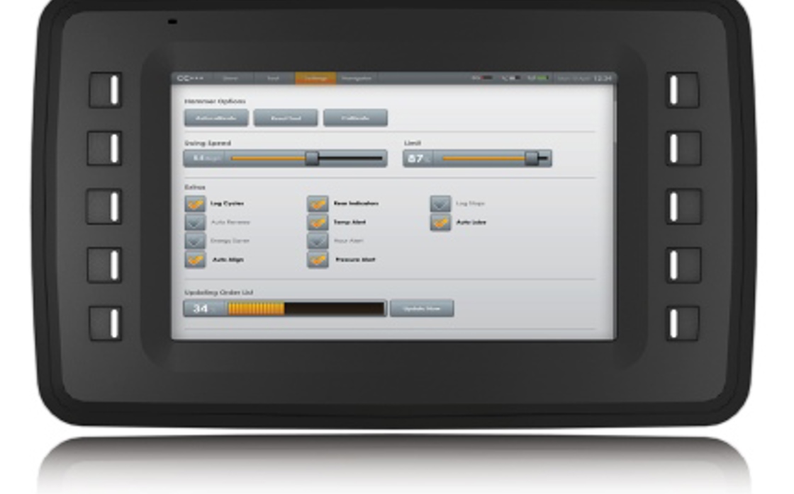 CCpilot VA 7-inch display computer.