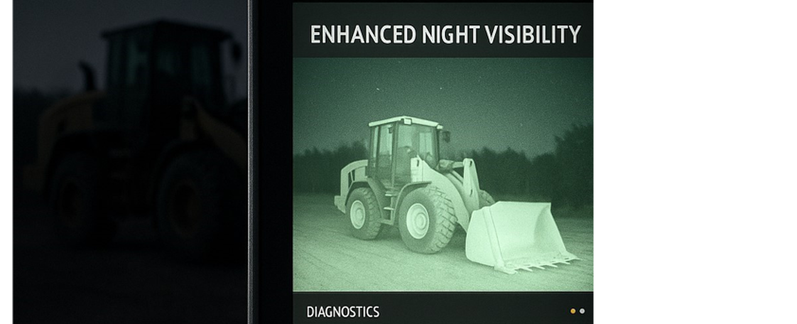 Night visability on screen