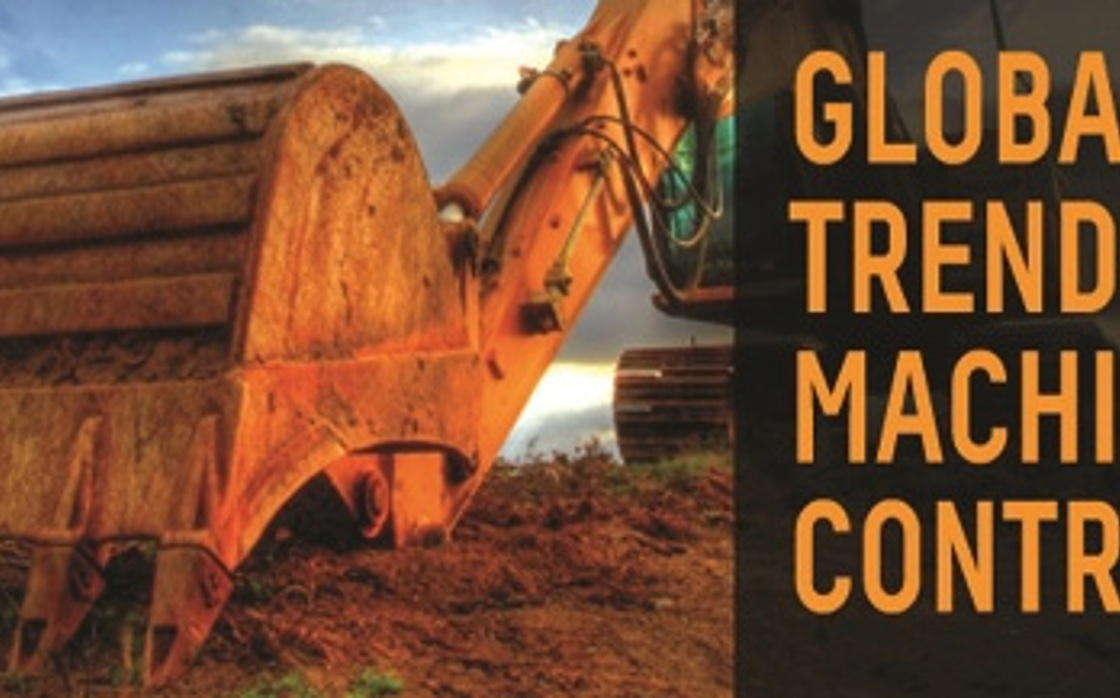 Excavator in harsh environment.