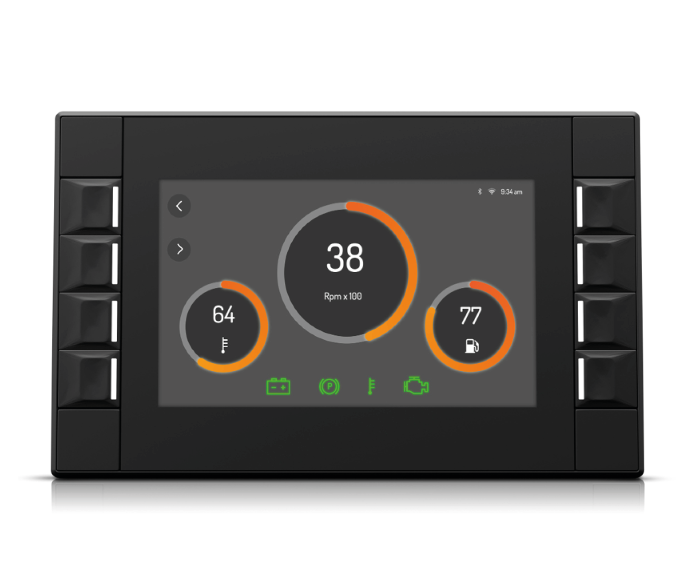 Display computer with instrumentation GUI