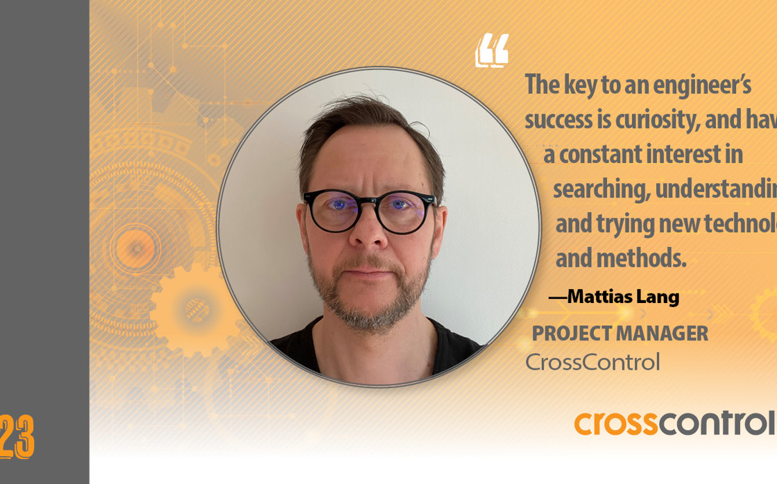 Engineering week presenting Mattias Lång.