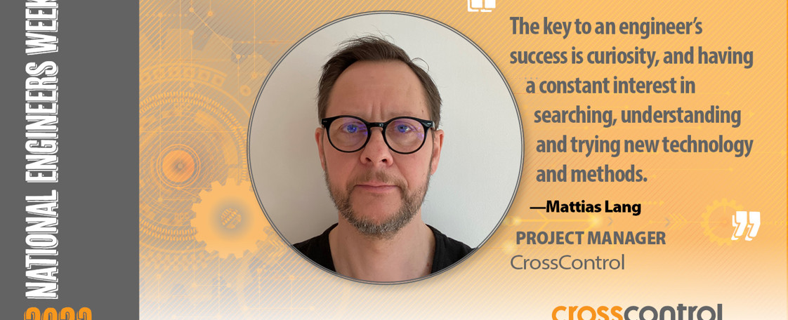 Engineering week presenting Mattias Lång.