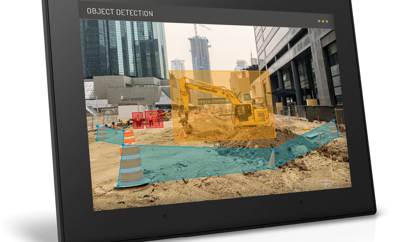 Display with object detection HMI.