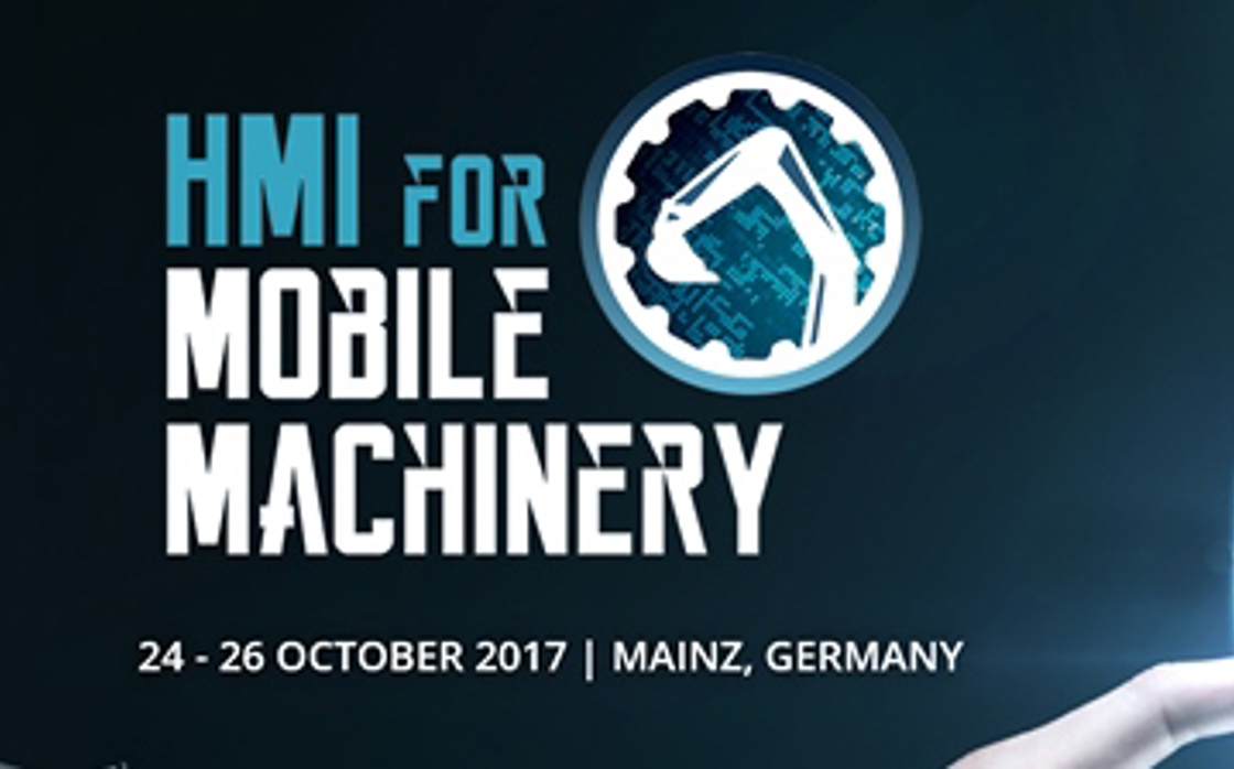 Logotype for HMI for mobile machinery event.